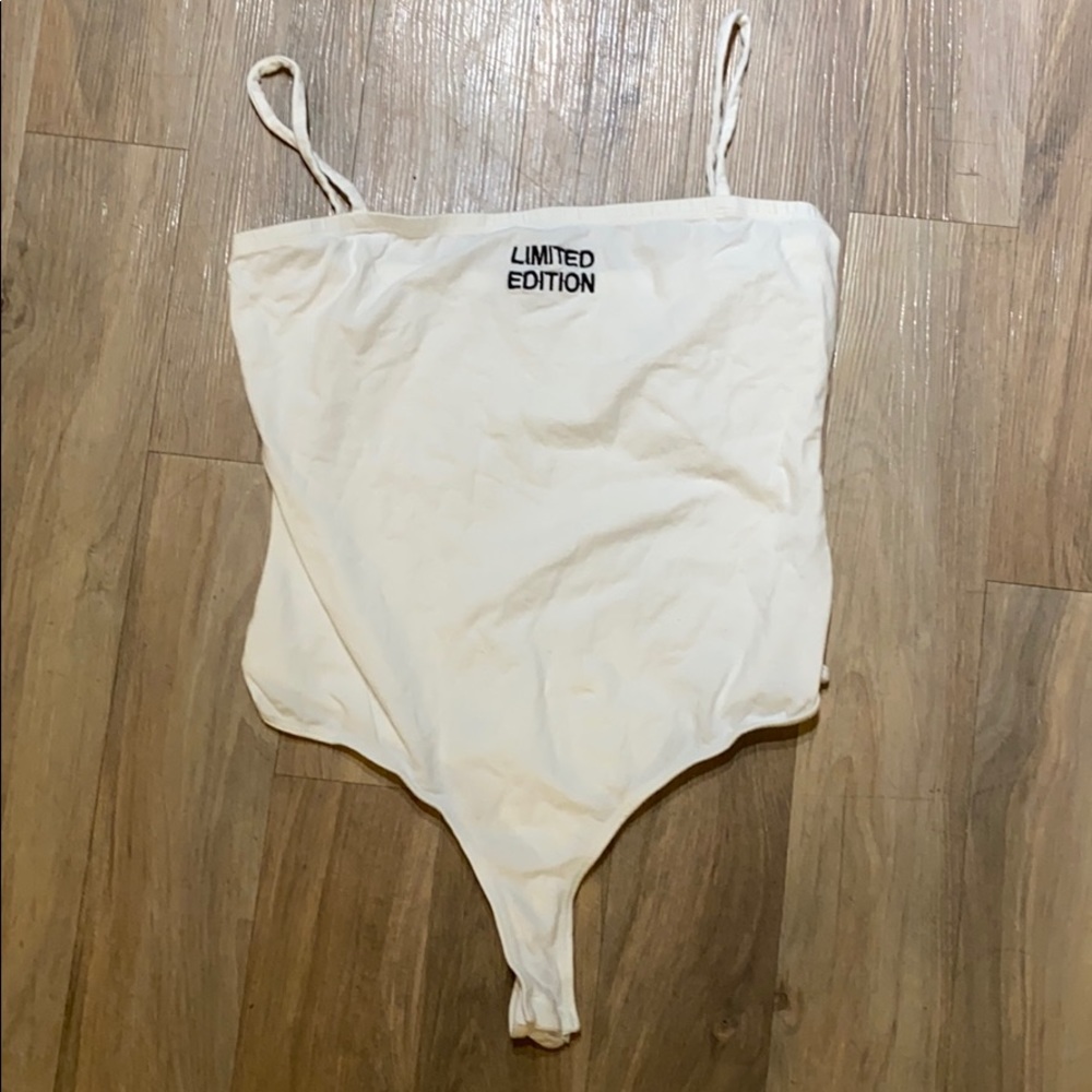 Limited Edition white bodysuit